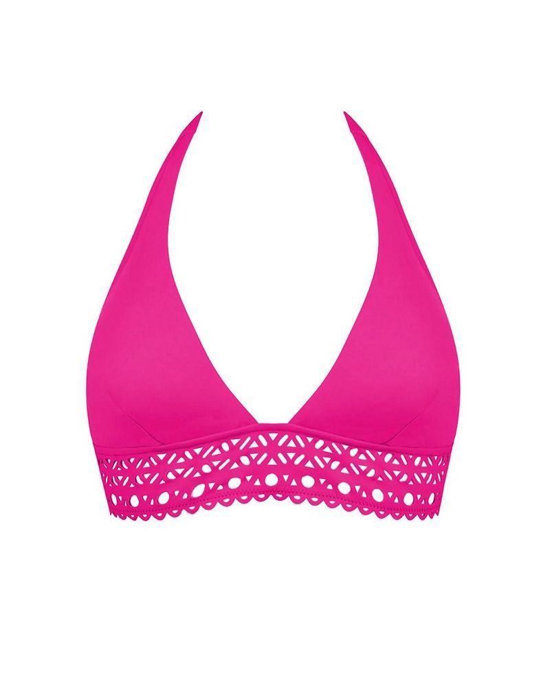 Wireless triangle bra Lise Charmel Ajourage Couture (Ajourage Fuchsia)