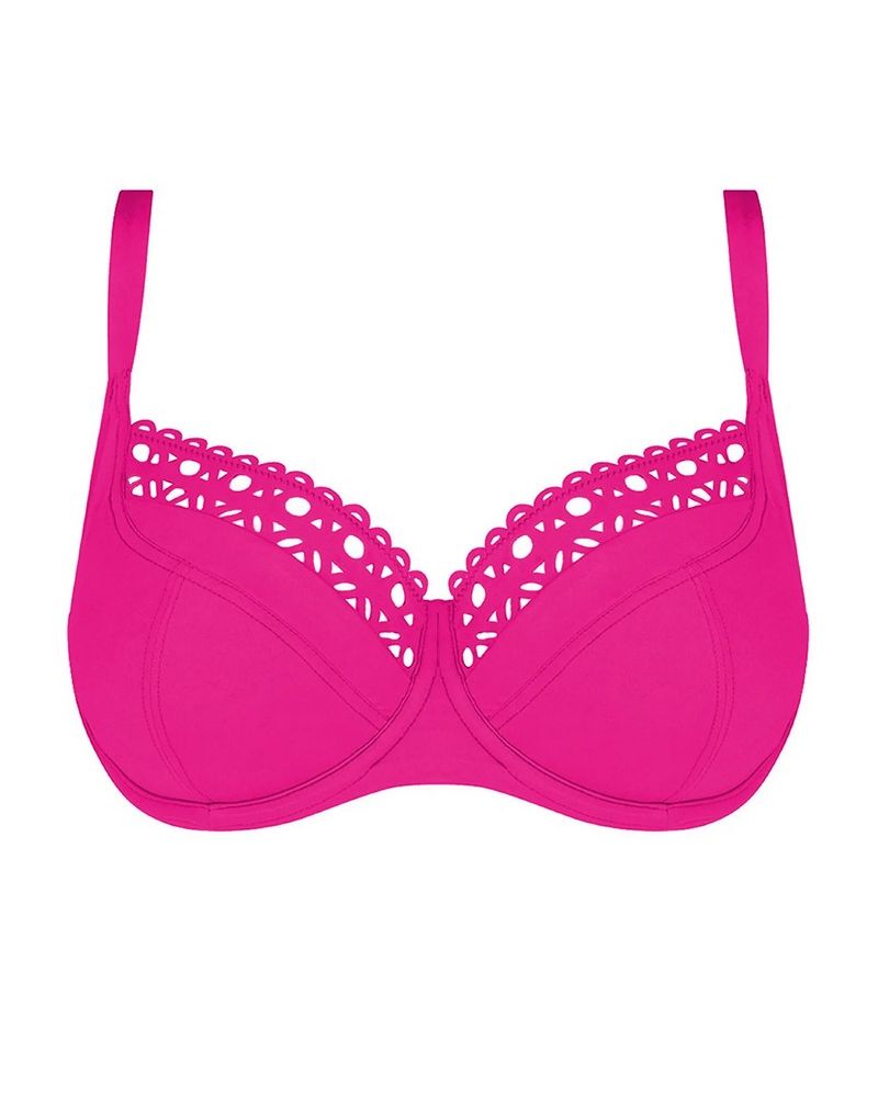 Sujetador de baño corbeille copa profunda Lise Charmel Ajourage Couture (Ajourage Fuchsia)