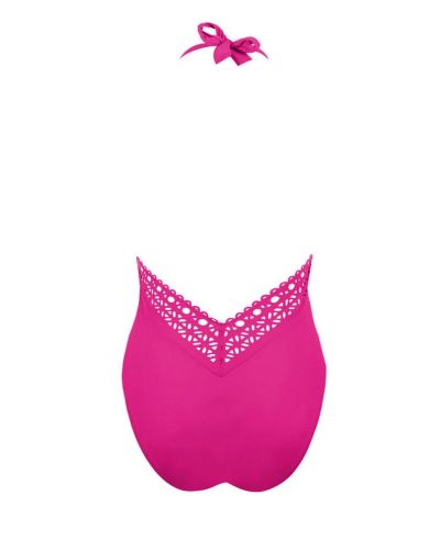 Maillot de bain une pièce nageur séduction Lise Charmel Ajourage Couture (Ajourage Fuchsia)