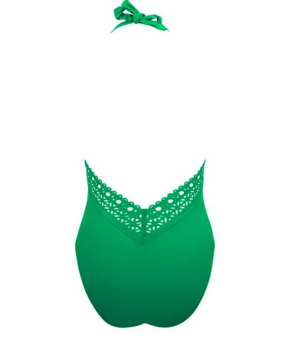 Traje de baño una pieza seduction espalda escotada Lise Charmel Ajourage Couture (Ajourage Vert)