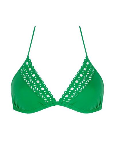 Removable foam triangle bath bra Lise Charmel Ajourage Couture (Ajourage Vert)