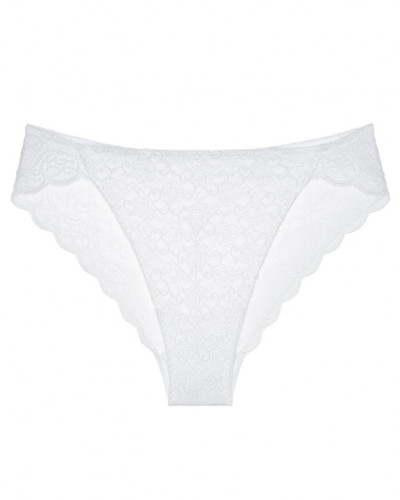 Slip tai échancré Triumph Amourette (Blanc)
