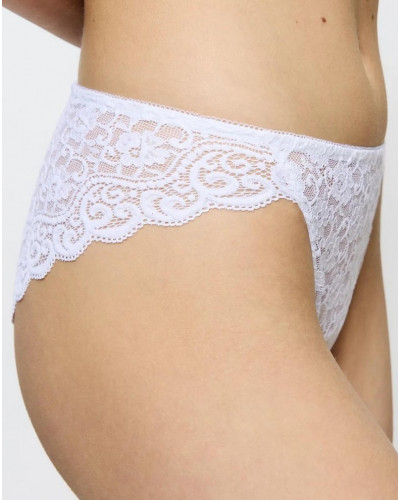 Slip tai échancré Triumph Amourette (Blanc)