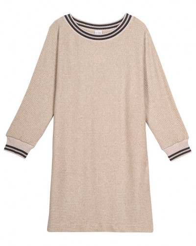 Robe maille tricot Le Chat Esmée (Beige)