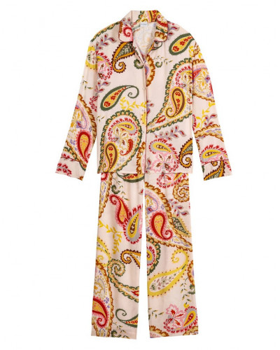 Pyjama chaîne et trame Le Chat Allegra (Multicolore)