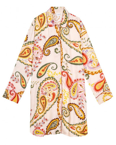 Nightdress chaîne et trame Le Chat Allegra (Multicolour)