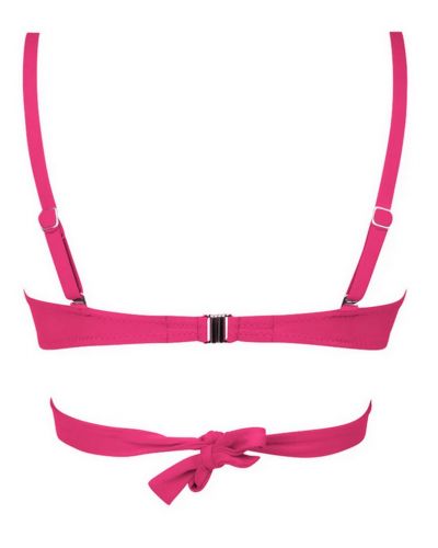 Soutien-gorge de bain triangle Antigel La Chiquissima (Azalée Chic)