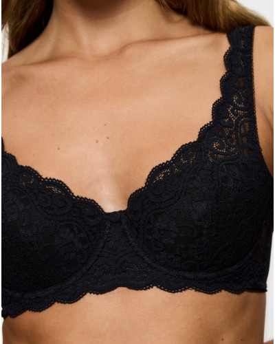 Soutien-gorge balconnet Triumph Amourette (Noir)