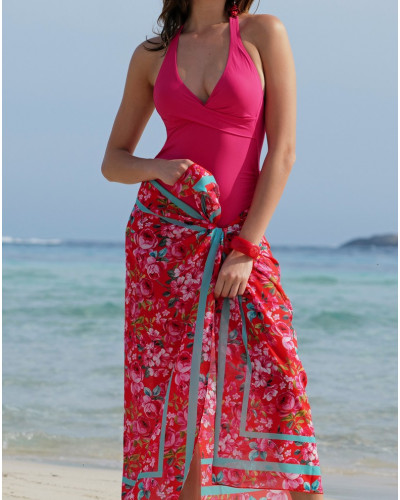 Maillot de bain une pièce nageur séduction Antigel La Chiquissima (Azalée Chic)