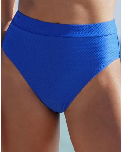 Braguita de baño con corte alto Antigel La Vogueuse (Bleu Tonic)