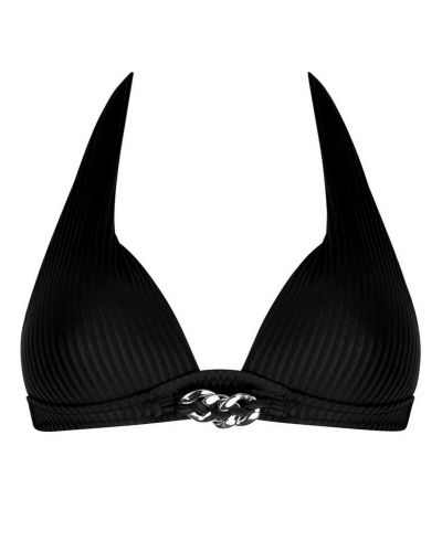 Sujetador de baño preformado triangular Antigel La Stricto Chic (Negro)