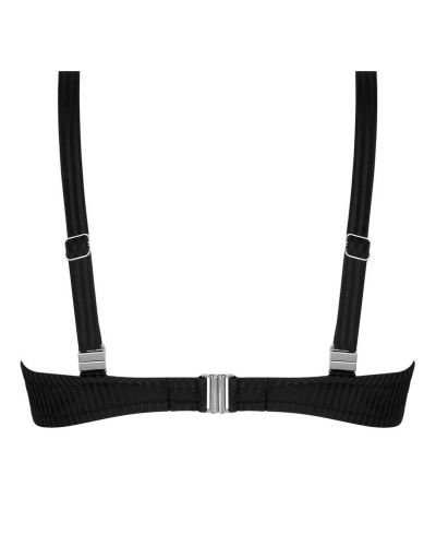 Sujetador de baño preformado copa profunda Antigel La Stricto Chic (Negro)