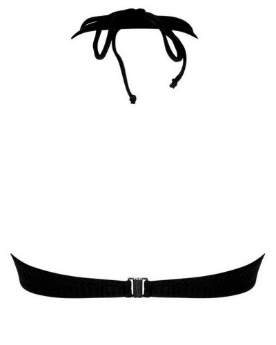 Soutien-gorge de bain bandeau coque Antigel La Stricto Chic (Noir)