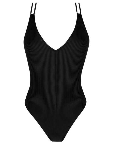 Traje de baño una pieza nadador Antigel La Stricto Chic (Negro)