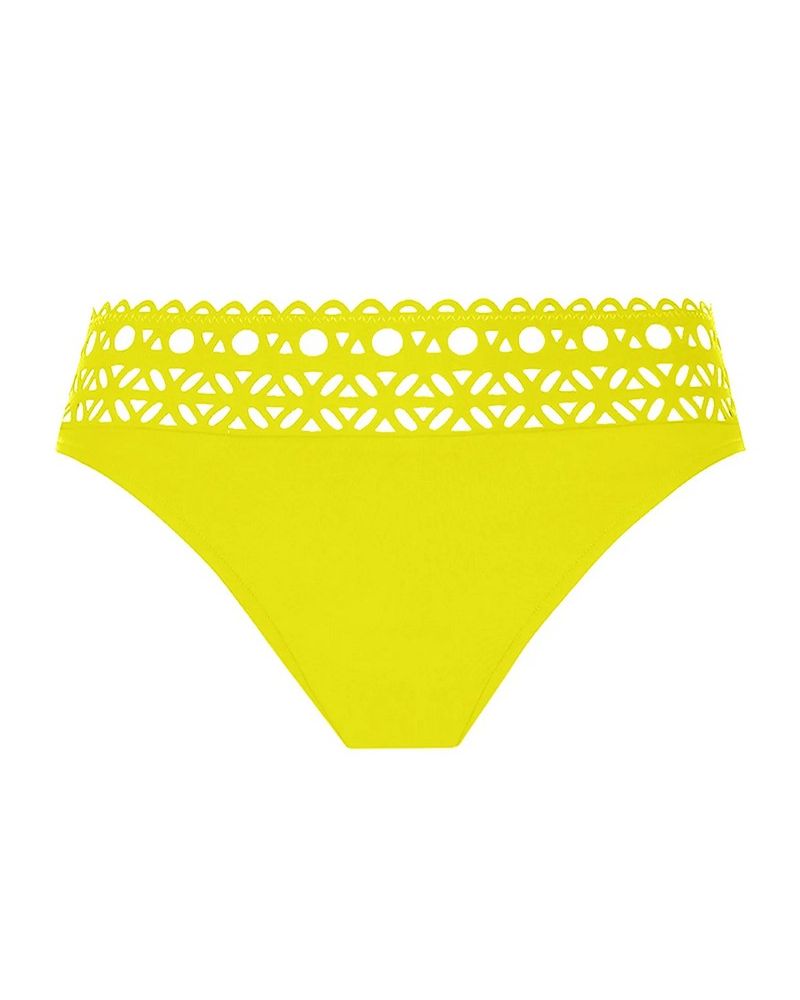 Calzoncillo de baño cintura baja Lise Charmel Ajourage Couture (Ajourage Jaune)