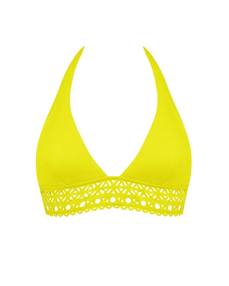 Wireless triangle bra Lise Charmel Ajourage Couture (Ajourage Jaune)