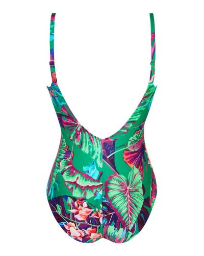 Maillot de bain une pièce maintien ouvert Lise Charmel Paradis Sauvage (Vert Sauvage)