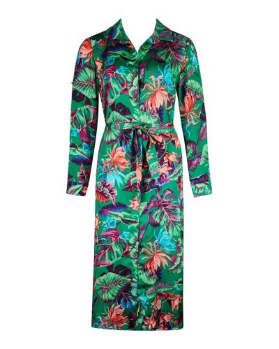 Camisa larga de playa Lise Charmel Paradis Sauvage (Vert Sauvage)