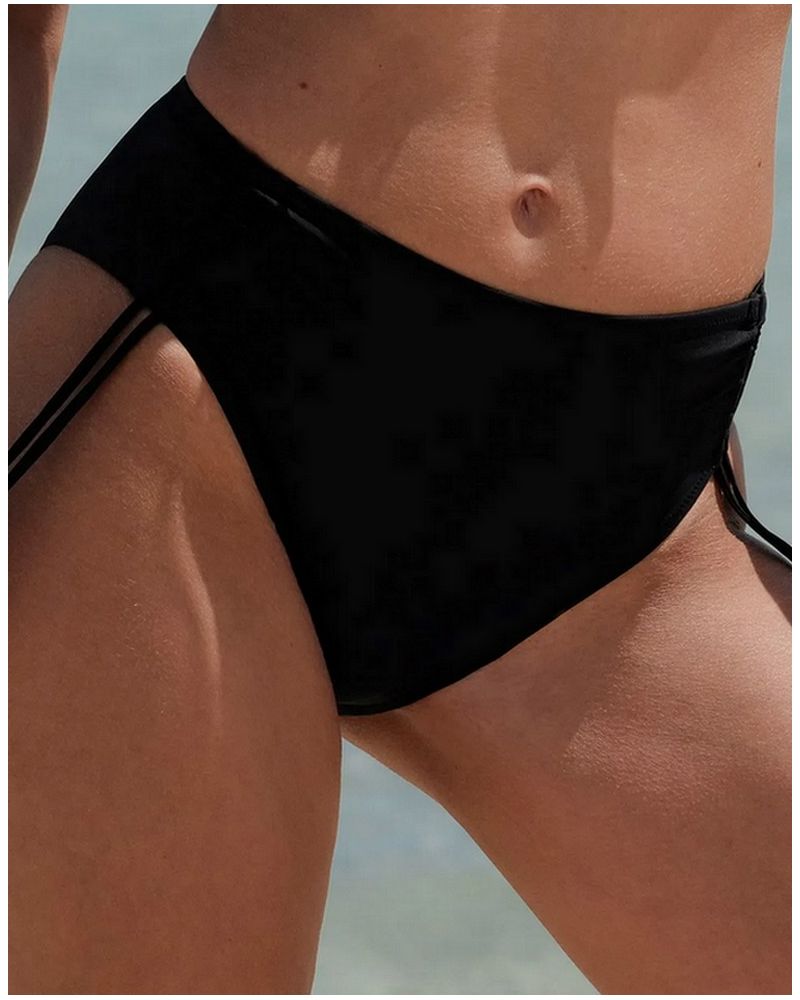 Sliding swim brief Antigel La Glam Tonique (Black)