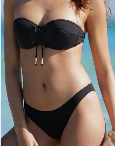 Padded strapless bath bra Antigel La Glam Tonique (Black)