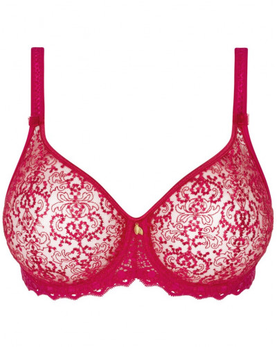 Underwired seamless bra Empreinte Cassiopée (Lipstick)
