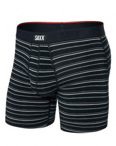 Boxer with fly Vibe Xtra Saxx (Rayure côte noir)