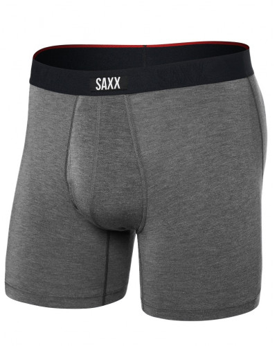 Boxer à braguette Saxx Vibe Xtra (Gris)