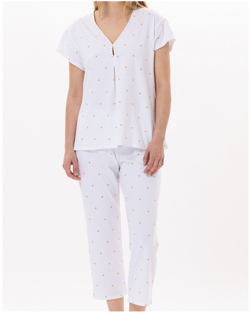 Short pyjama Le Chat Pitchoun (Sable)