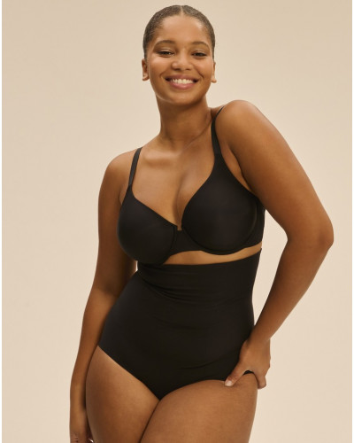 Culotte taille haute gainante Simone Pérèle Story (Noir)