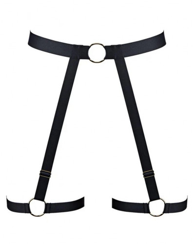 Suspender belt Aubade Boîte à Désir Lust for Life (Black)