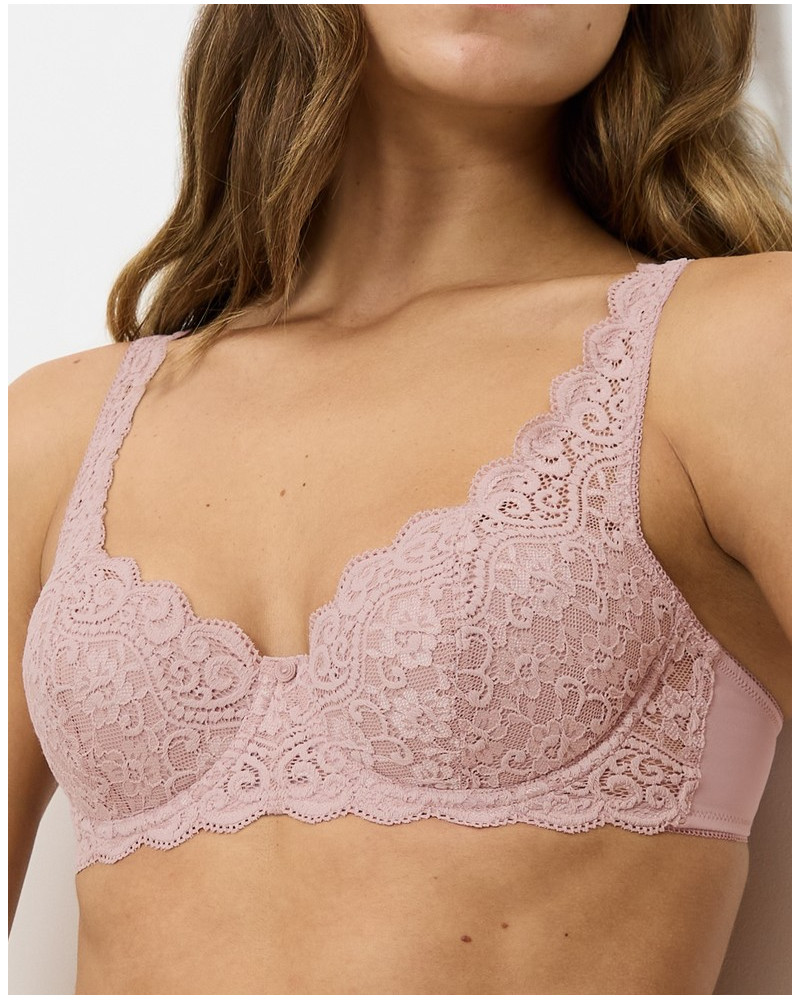 Balcony bra Triumph Amourette (Mauve Rose)