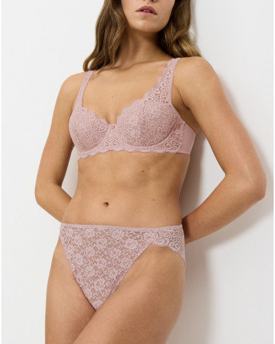 Soutien-gorge balconnet Triumph Amourette (Mauve Rose)