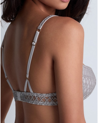 Soutien-gorge plunge coque Aubade Stardust Dream (Cosmos Silver)