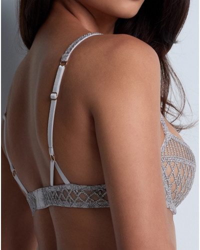 Soutien-gorge corbeille armatures Aubade Stardust Dream (Cosmos Silver)