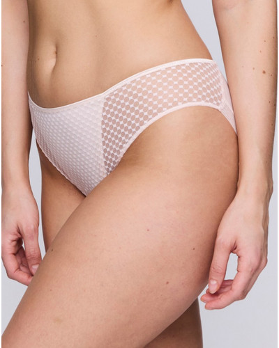 Slip brésilien Prima Donna Twist Glass Beach (Crystal Pink)