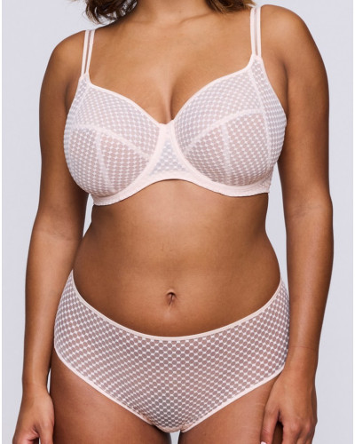 Shorty Prima Donna Twist Glass Beach (Crystal Pink)