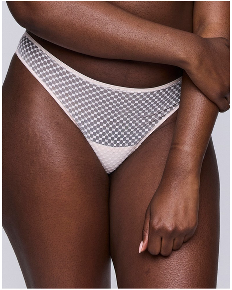 Thong Prima Donna Twist Glass Beach (Crystal Pink)