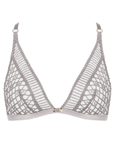 Triangle bra Aubade Stardust Dream (Cosmos Silver)