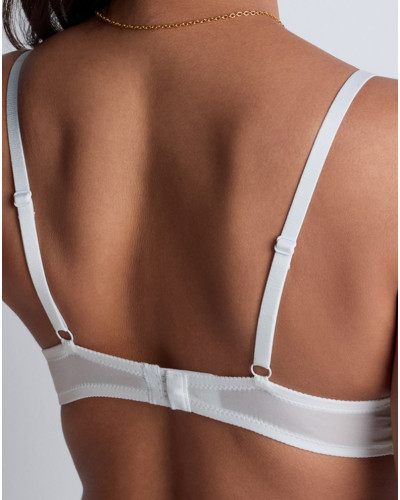 Triangle bra underwire Aubade Kiss Of Love (Opale)