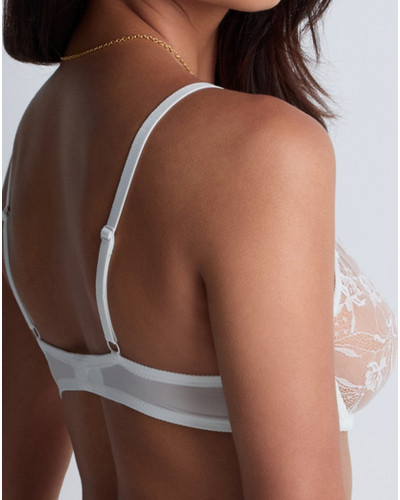 Triangle bra underwire Aubade Kiss Of Love (Opale)