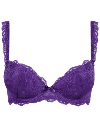 Padded bra Aubade Danse des Sens (Spiced Plum)