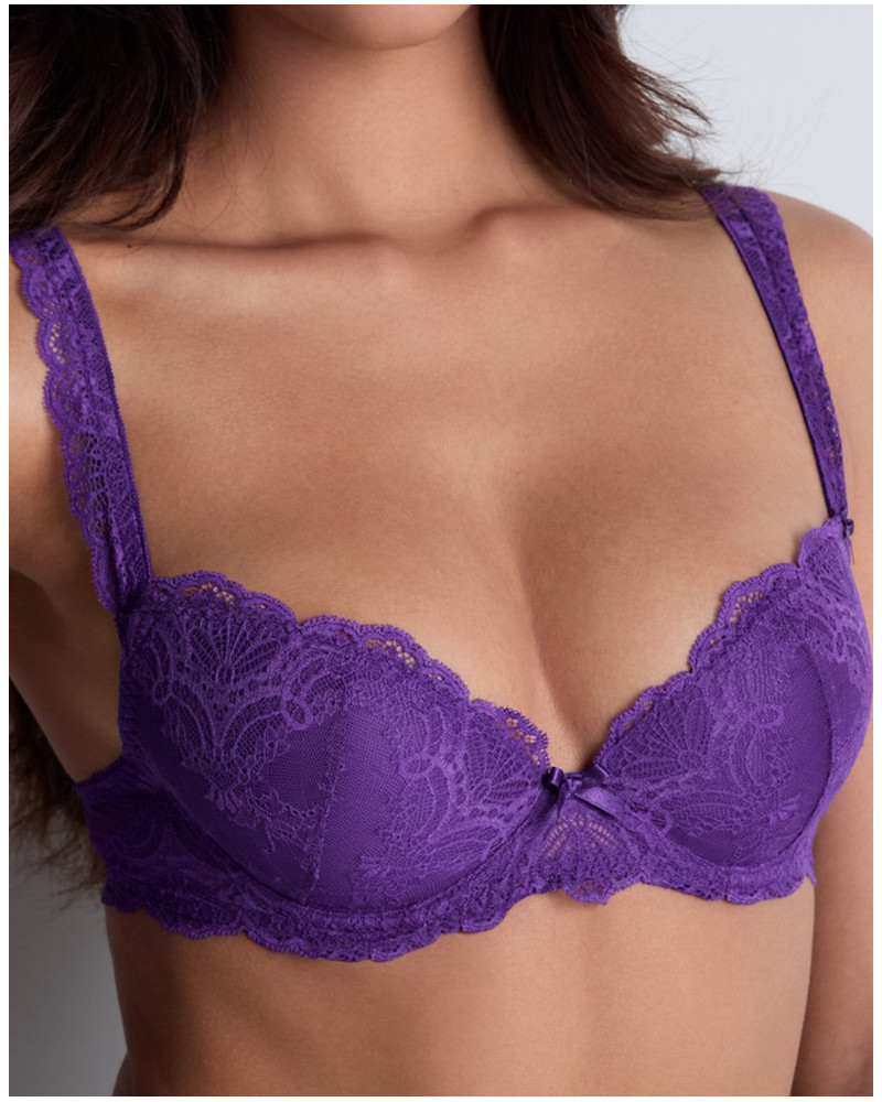 Padded bra Aubade Danse des Sens (Spiced Plum)