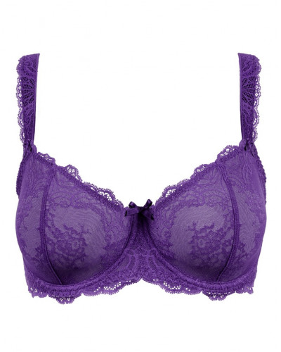 Soutien-gorge corbeille confort Aubade Danse des Sens (Spiced Plum)