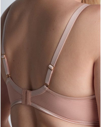 Underwired triangle bra Aubade Sound of Heart (Lavender Aura)