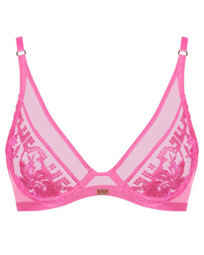 Soutien-gorge triangle avec armatures Aubade Rules of Attraction (Exciting Pink)