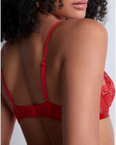 Soutien-gorge triangle avec armatures Aubade Rules of Attraction (Flame)