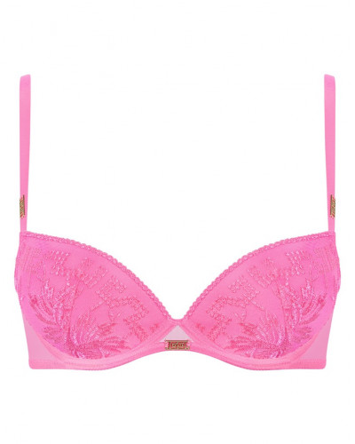 Sujetador plunge preformado Aubade Rules of Attraction (Exciting Pink)