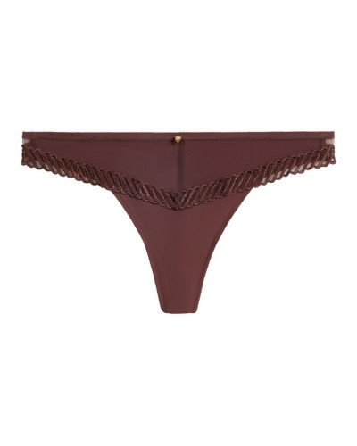 Tanga Aubade Sheer Emotion (Sepia)