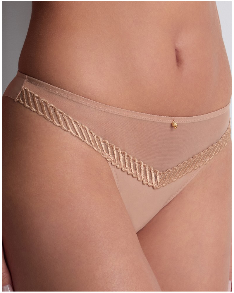 Tanga Aubade Sheer Emotion (Sand)