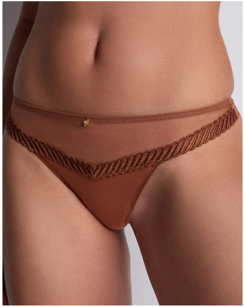 Tanga Aubade Sheer Emotion (Honey)